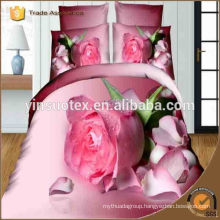 Japan New 3D Print Wedding Bedding Set Wholesale